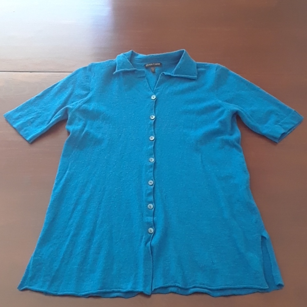 Eileen Fisher Short Sleeve Shirt